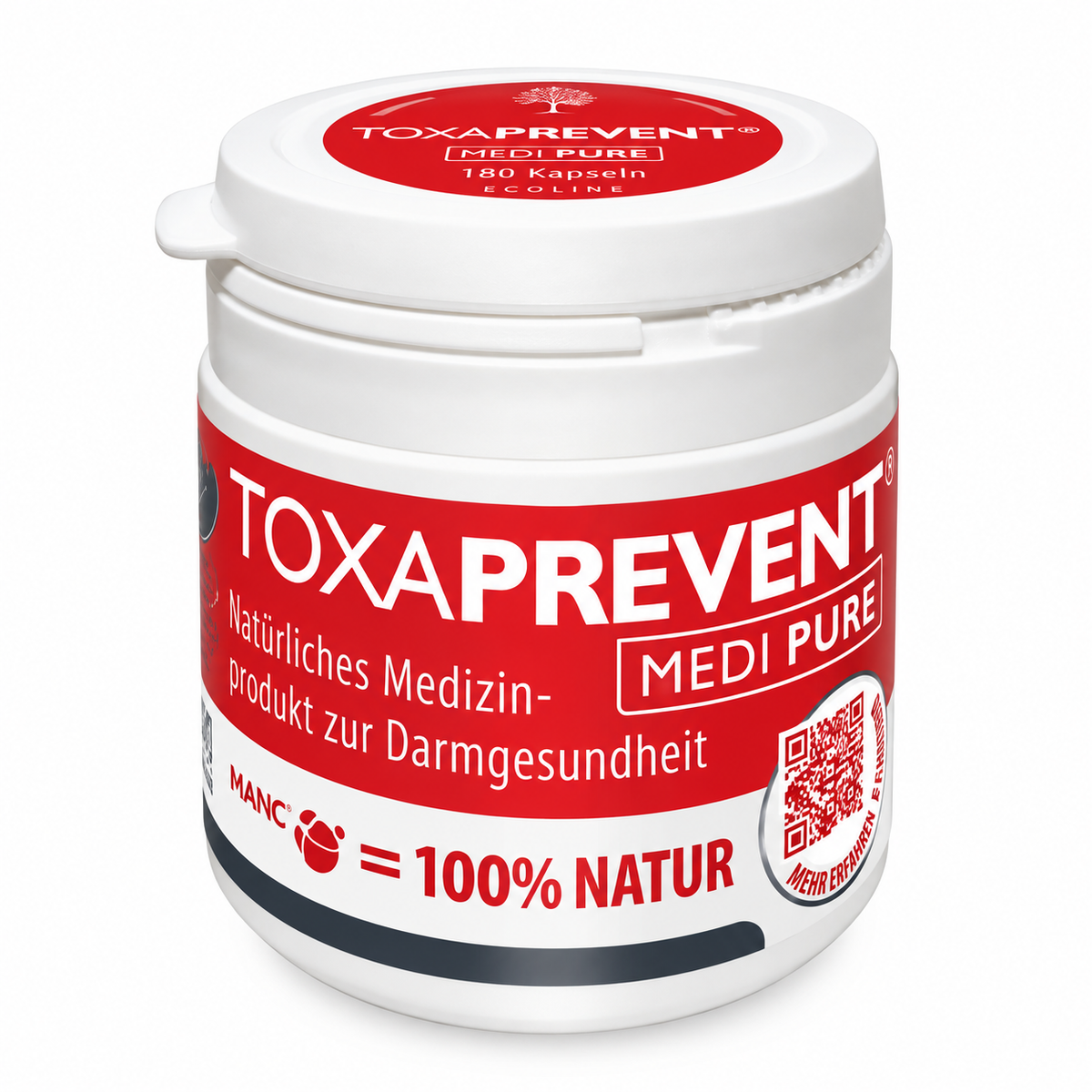 TOXAPREVENT® MEDI PURE ECOLINE – 180 capsule